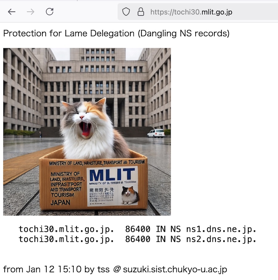 国交省のねこ